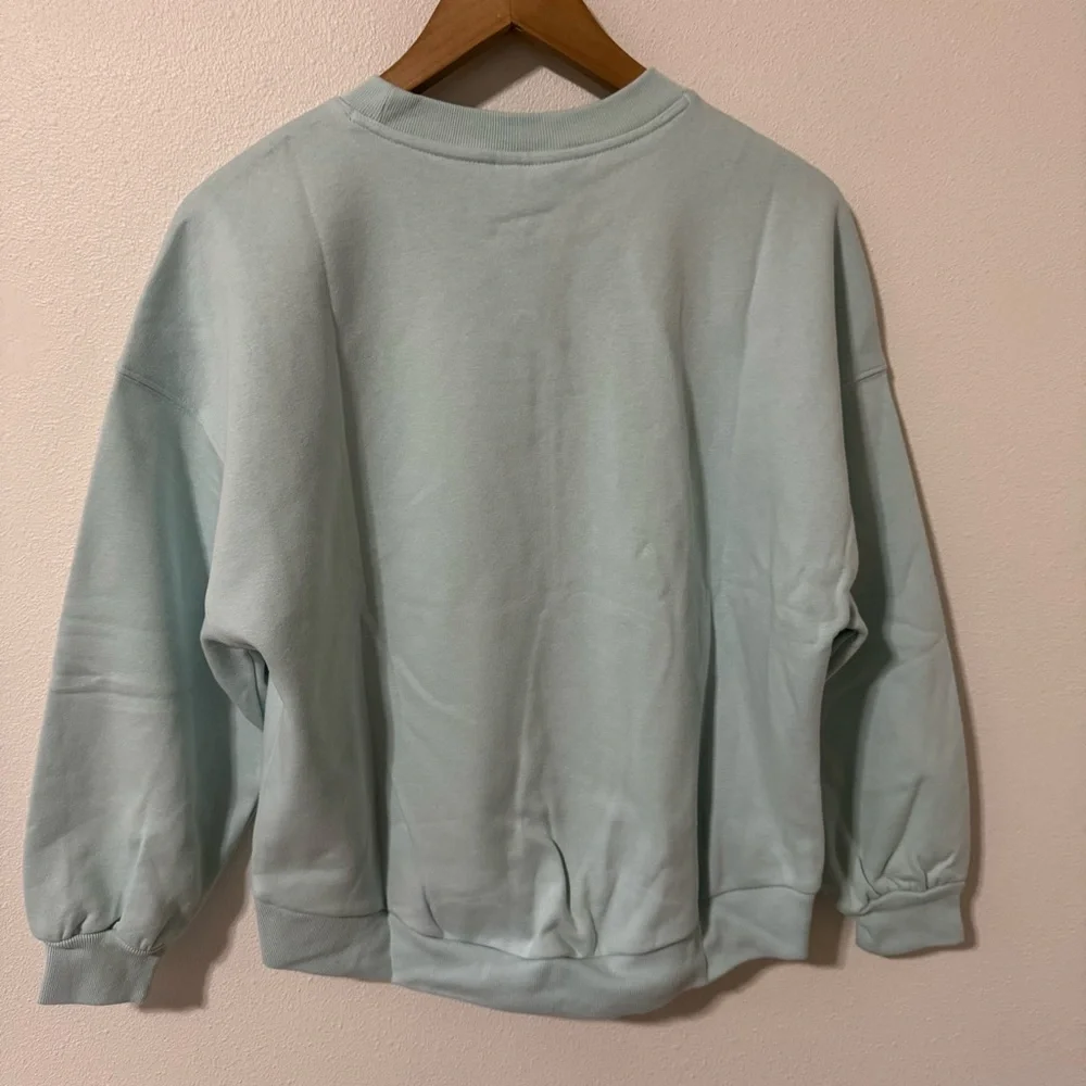 GAP Oversized Wedge Sweatshirt Azul Blue Loungewear Athleisure 2024 NWT-XL/12